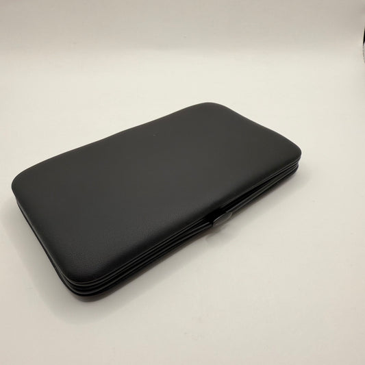 16pc Black Manicure and Pedicure Grooming Kit