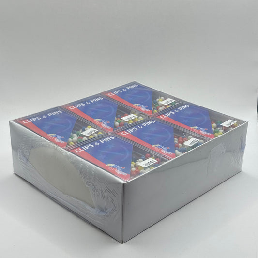 Bulk Pack 2400 Multicolored Push Pins