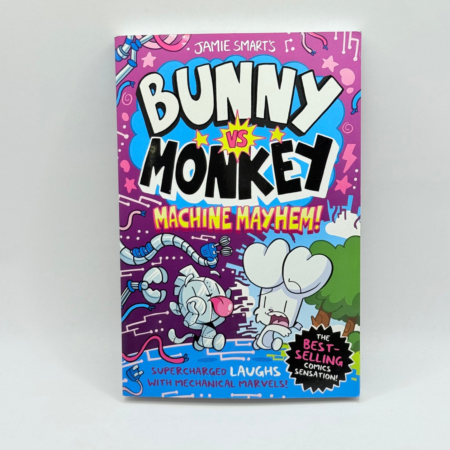 Bunny vs Monkey Machine Mayhem! by Jamie Smart