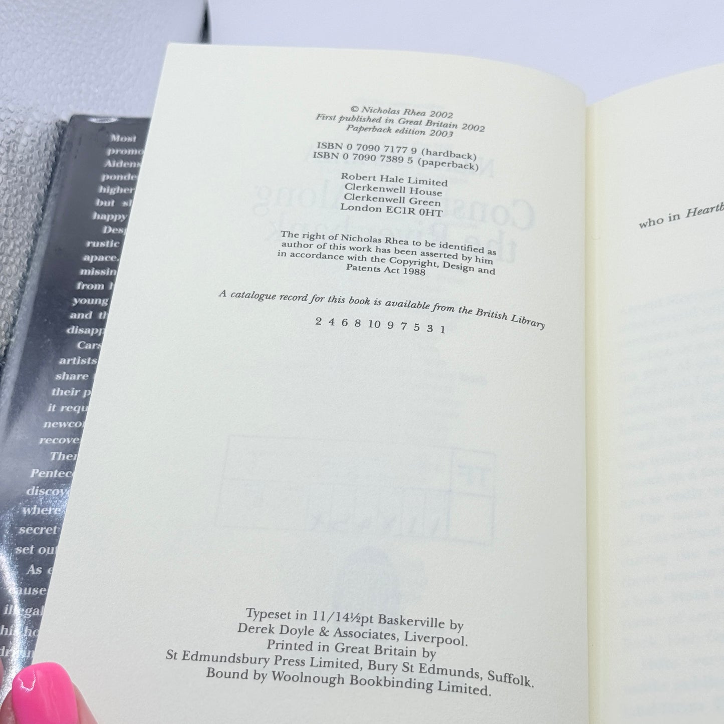 CONSTABLE ALONG THE RIVER-BANK by NICHOLAS RHEA