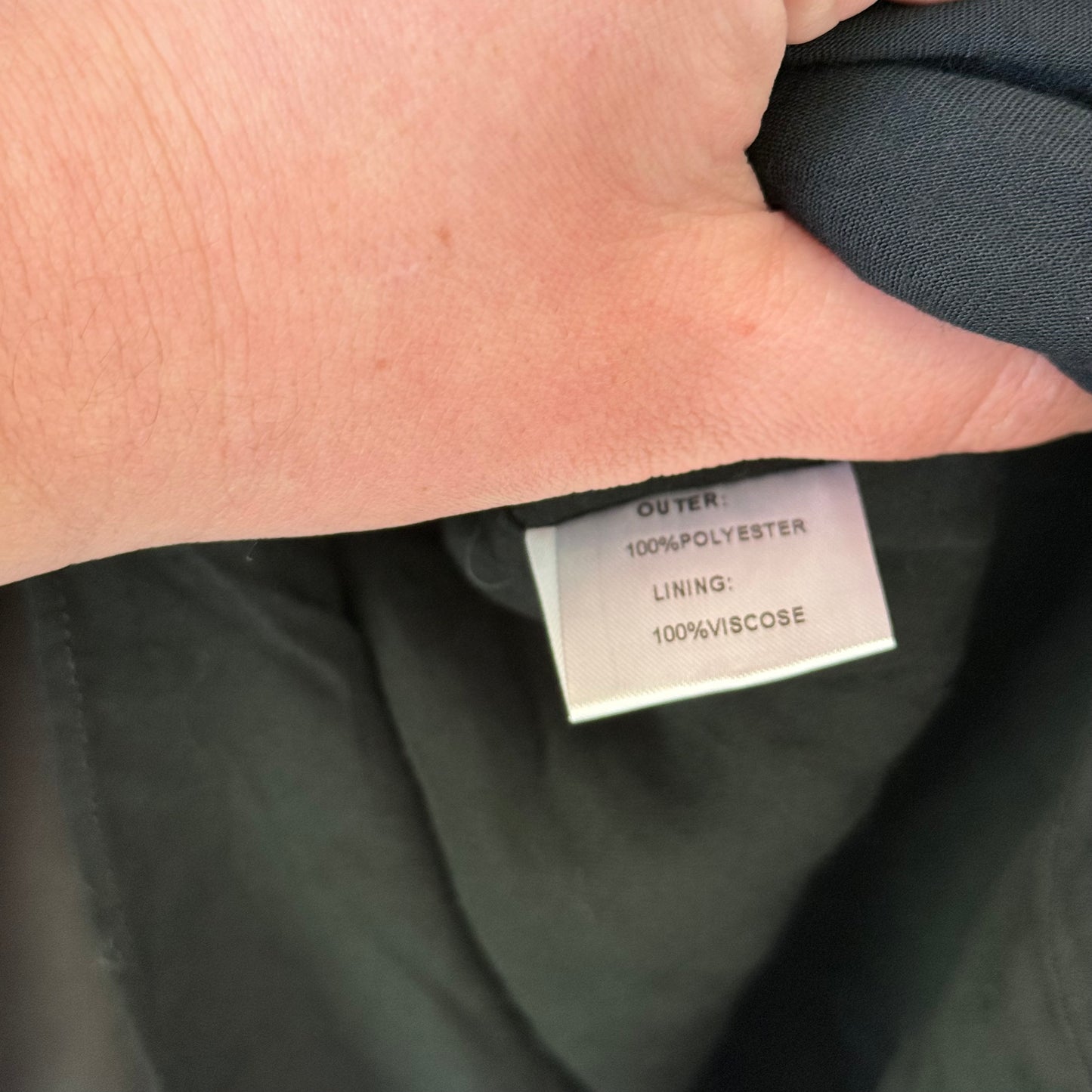 Calli Black Batwing V-Neck Playsuit Size 10