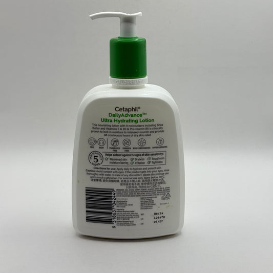 Cetaphil DailyAdvance Ultra Hydrating Lotion 473ml