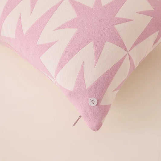 Sheet Society Charlie Cotton Cushion Cover – 65 × 40 cm