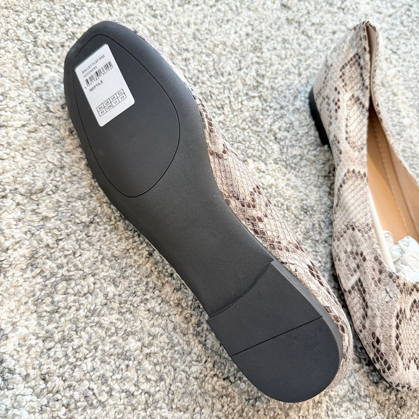 City Chic Ballet Flat Rae - Women's Size 10