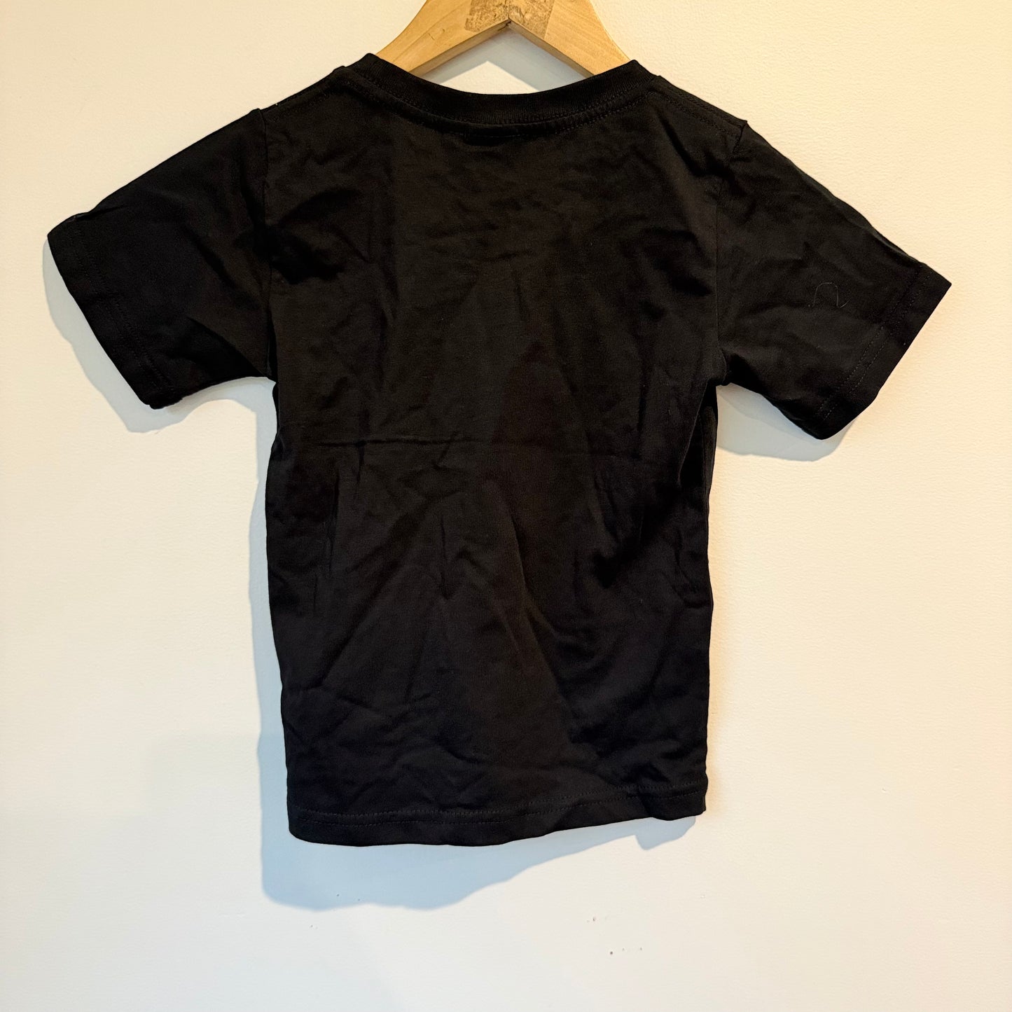 Cloke Kids Plain Black Cotton T-Shirt