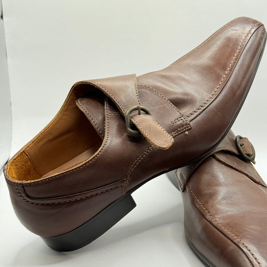 Coleridge leather monk strap shoes – size 45 - shoes original photo - what’s new women’s shoes