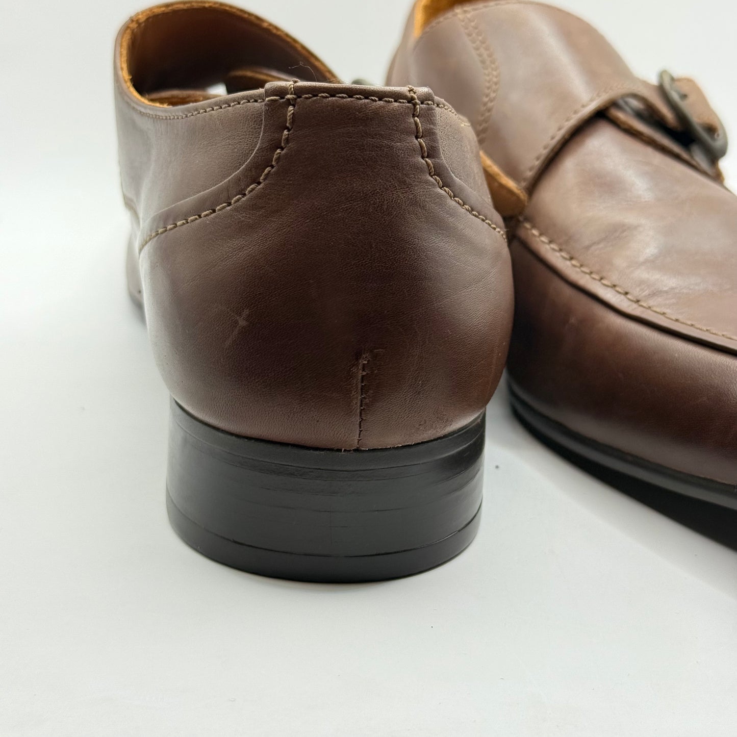 Coleridge leather monk strap shoes – size 45 - shoes original photo - what’s new women’s shoes