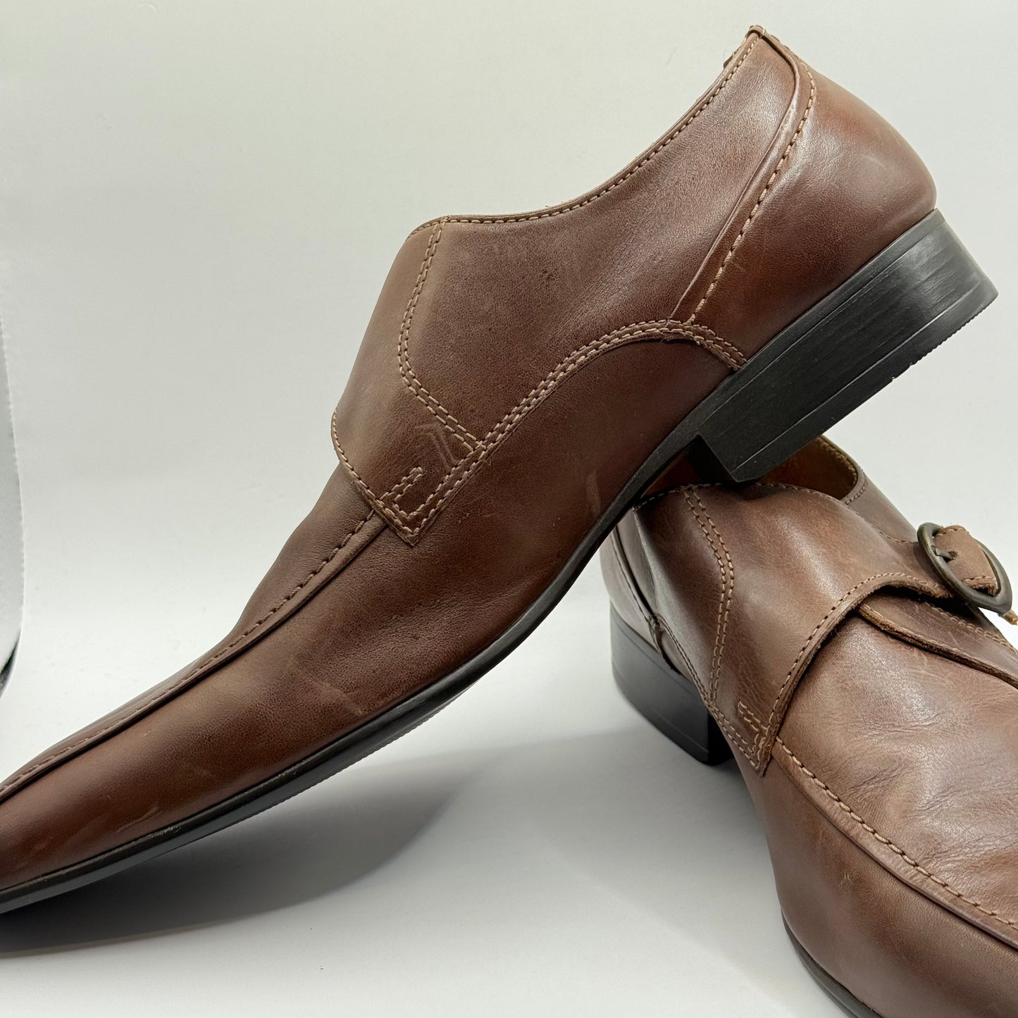 Coleridge leather monk strap shoes – size 45 - shoes original photo - what’s new women’s shoes