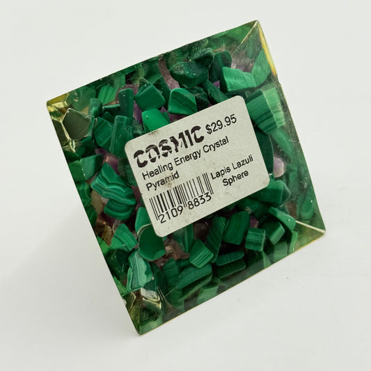Cosmic Healing Energy Crystal Pyramid