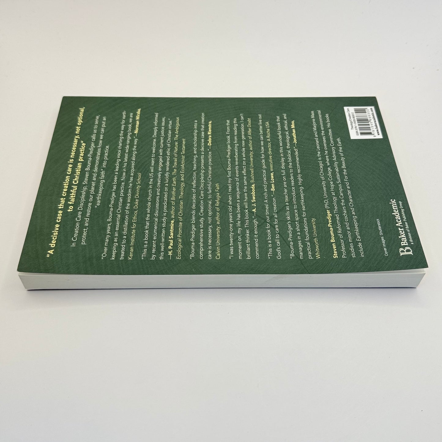 Creation care discipleship: why earthkeeping is an essential christian practice by steven bouma-prediger - print books