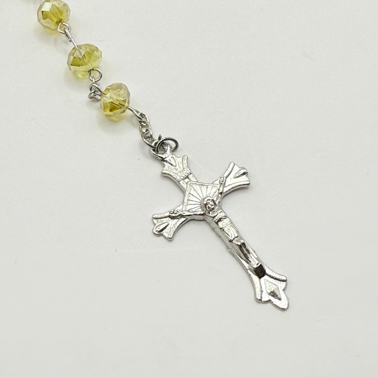 Crystal Bead Rosary