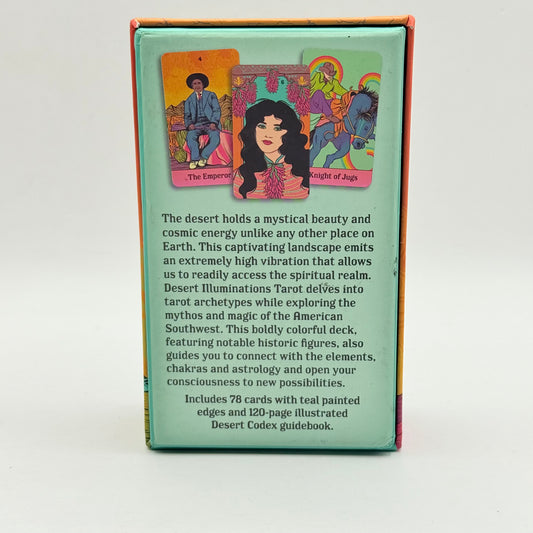 Desert Illuminations Tarot Deck – 78 Cards + Guidebook