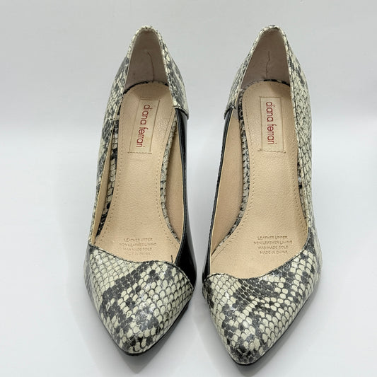 Diana Ferrari Tiffanie Leather Heels – Size 7