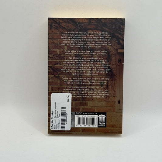 Die Mense Langsaan by Elsa Hamersma (In Afrikaans)