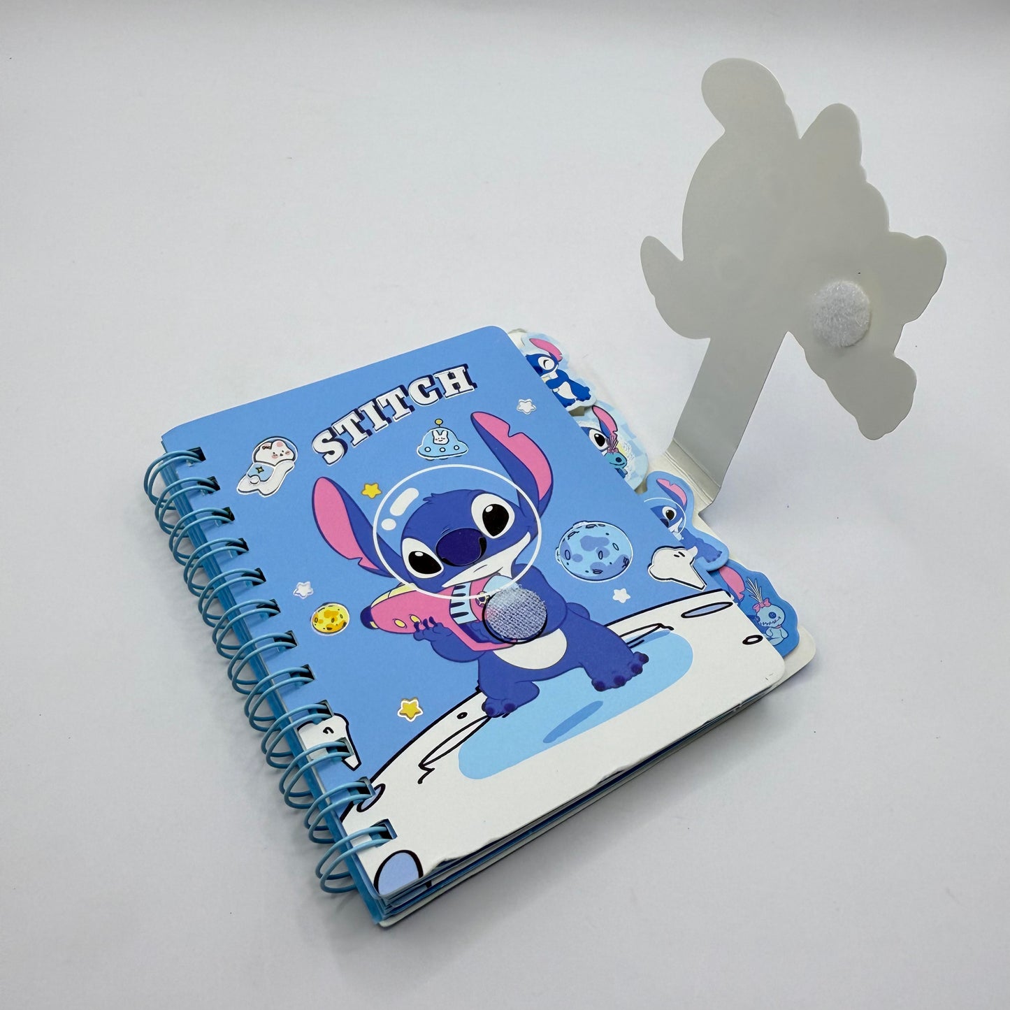 Stitch Spiral Mini Notebook
