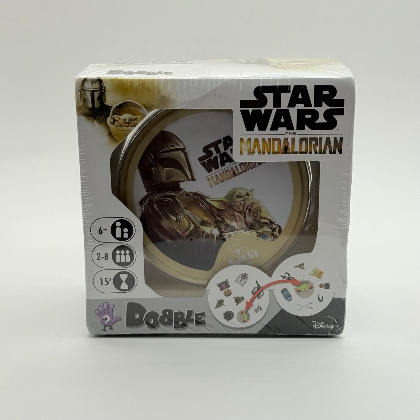 Dobble: star wars – the mandalorian 55 cards - card games toys