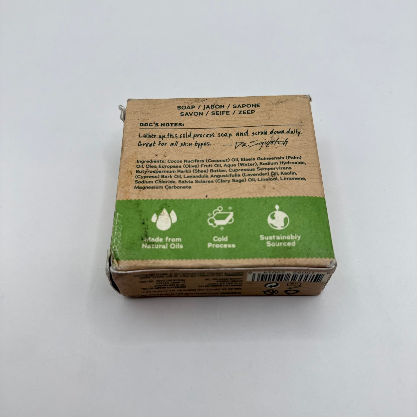 Dr. Squatch Alpine Sage Natural Bar Soap (5 oz)