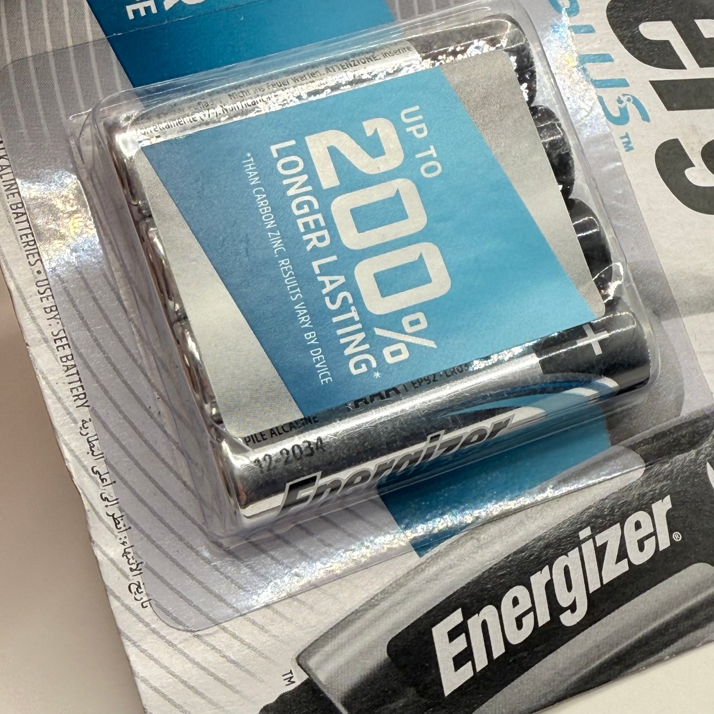 Energizer max plus - aaa x 4 - general purpose batteries original photo - what’s new stationery