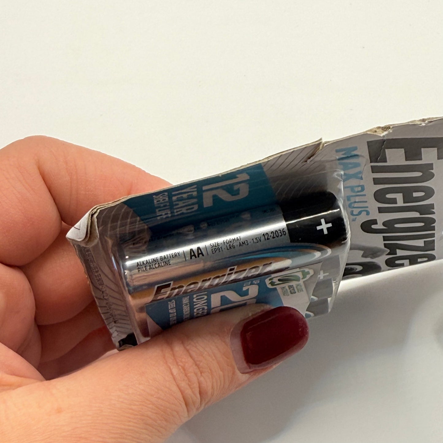 Energizer max plus batteries - aaa x 4 - general purpose batteries original photo - what’s new stationery