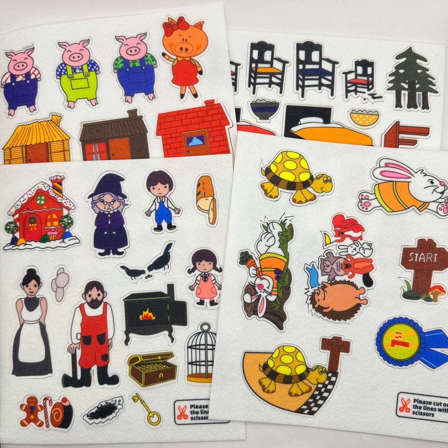 Felt quiet book & storytelling set - pretend professions & role playing original photo - what’s new toys