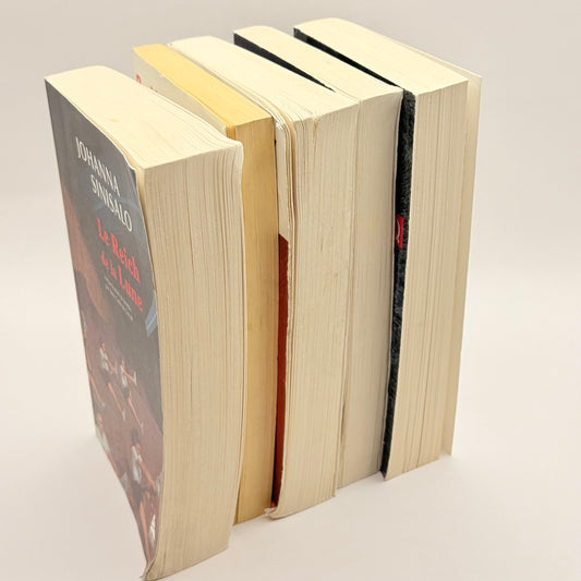 French literature book collection written in french - print books condition: used - original photo - what’s new