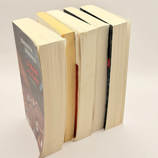 French literature book collection written in french - print books condition: used - original photo - what’s new