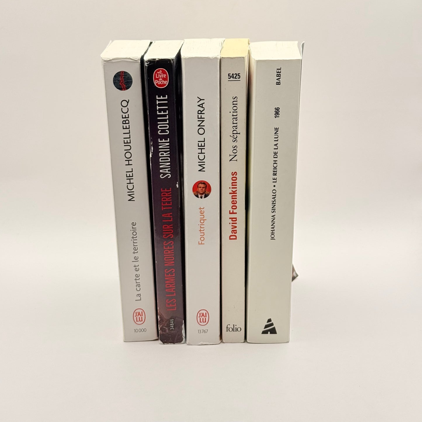 French literature book collection written in french - print books condition: used - original photo - what’s new