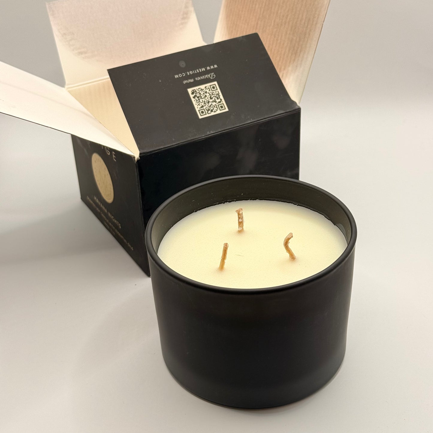 Mestige havana nights serenity candle — 340 g - candles from google - original photo home&living materials