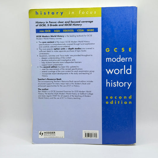 GCSE Modern World History (Second Edition) by Ben Walsh
