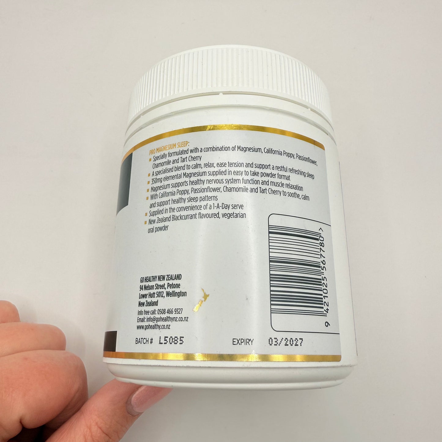 GO Healthy PRO MAGNESIUM SLEEP Powder 240g