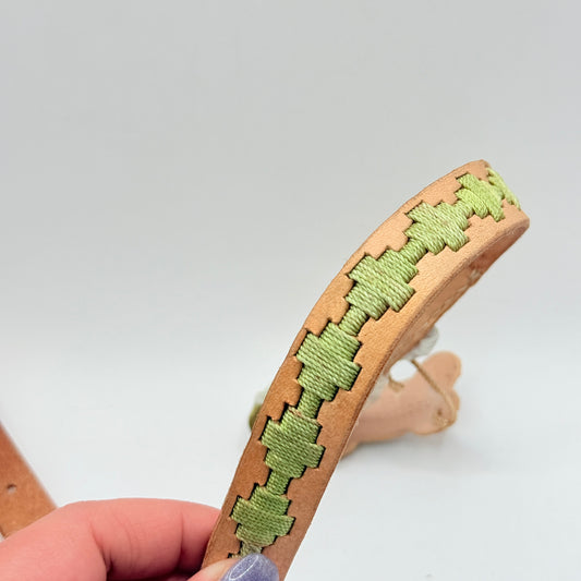 Georgie Paws Ethel Polo Dog Collar - Large