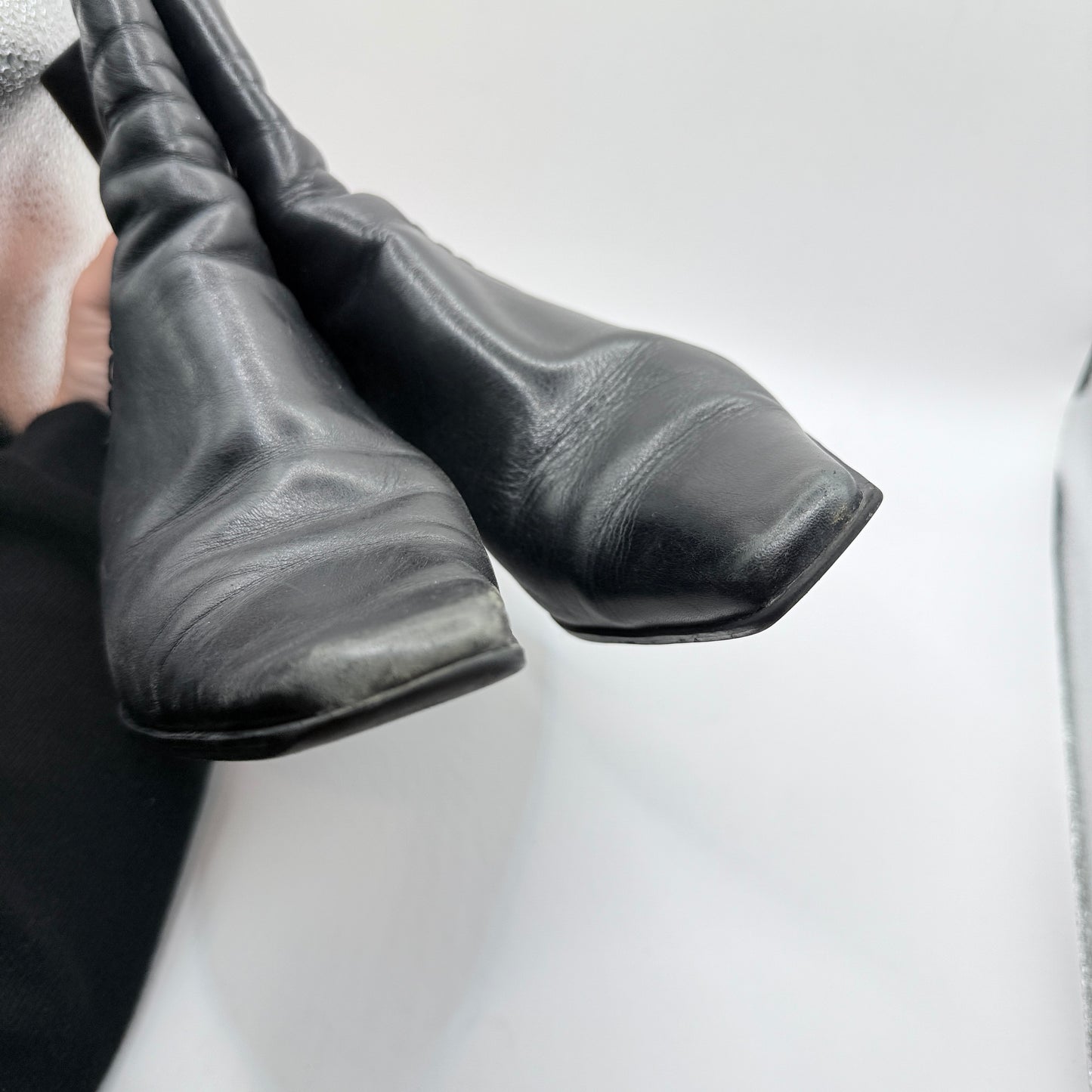 Gino Ventori Leather Ankle Boots – Size 38