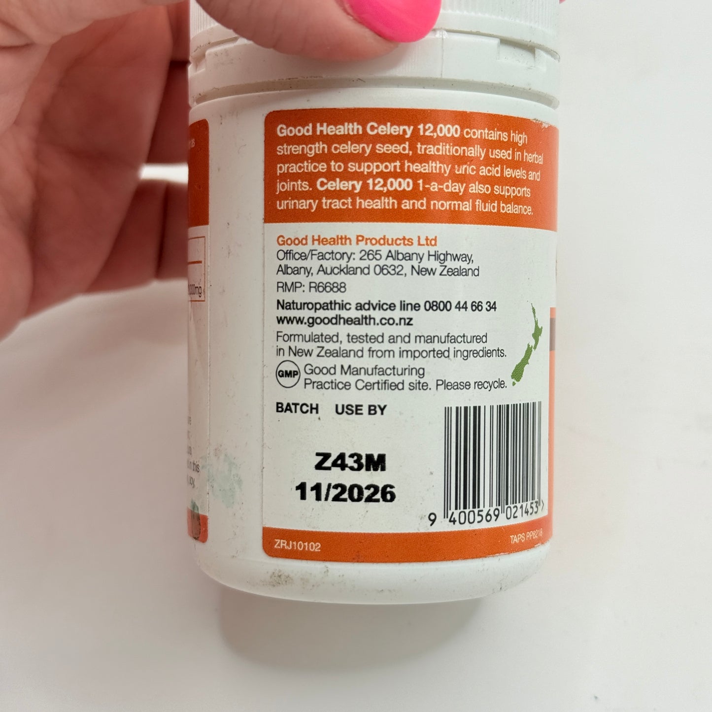 Good Health Celery 12,000 - 60 Capsules