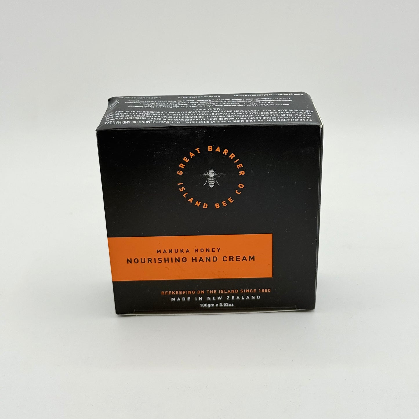 Great Barrier Island Bee Co. Manuka Honey Nourishing Hand Cream (100g)