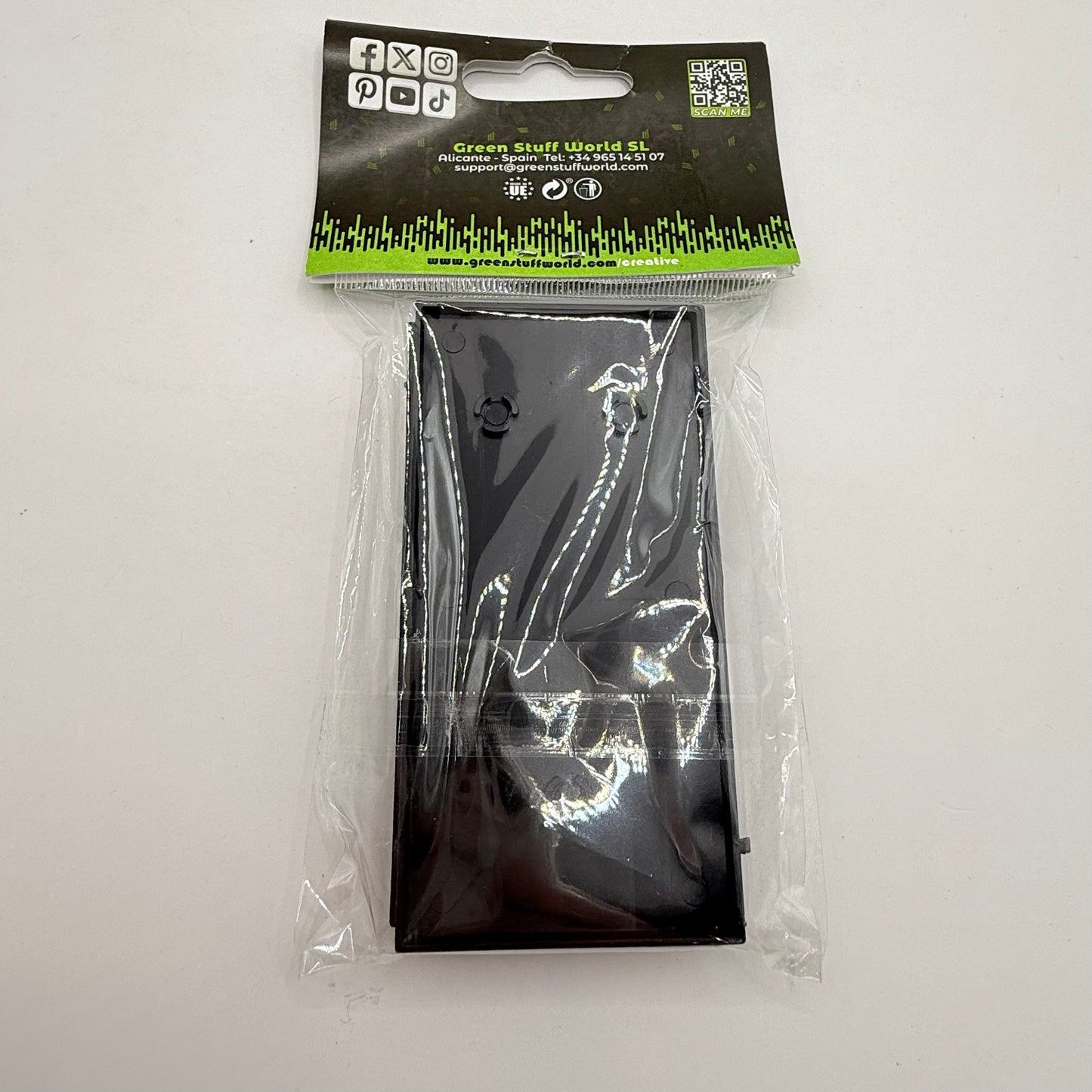 Green stuff world plastic rectangle bases - 100x50mm black pack of 4 - craft wood shapes crafts