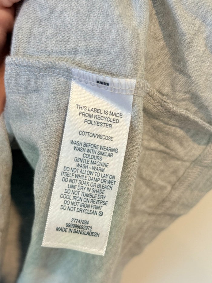 H&h men’s regular fit t-shirt - gray / m - t-shirts tops men’s apparel