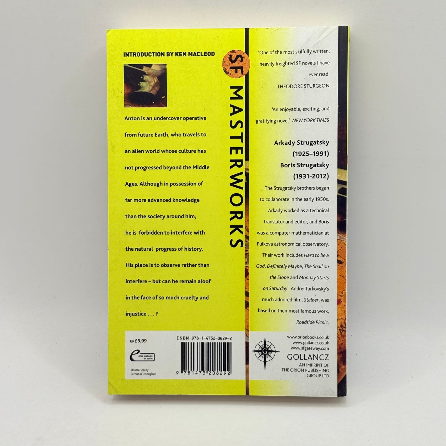 Hard To Be a God by Arkady & Boris Strugatsky
