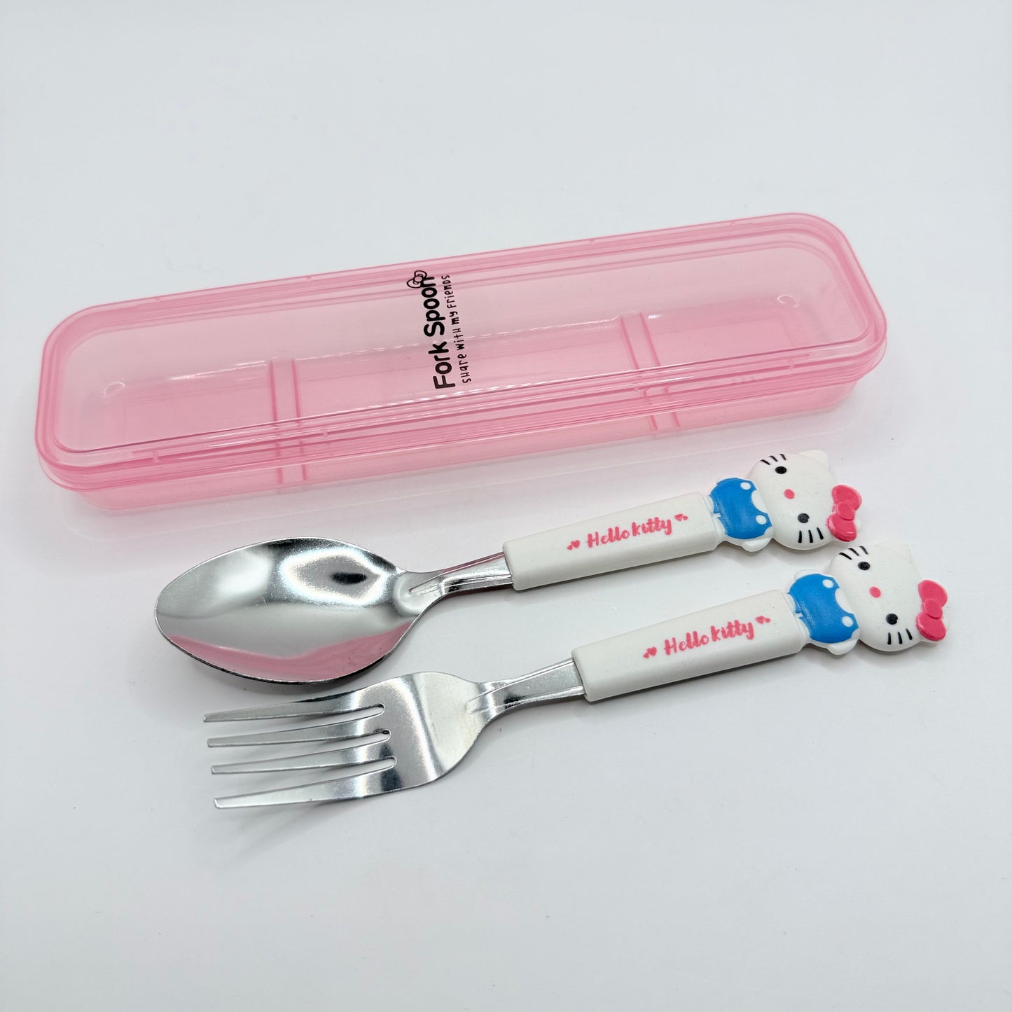 Hello Kitty 2-Piece Cutlery Set with Pink Case