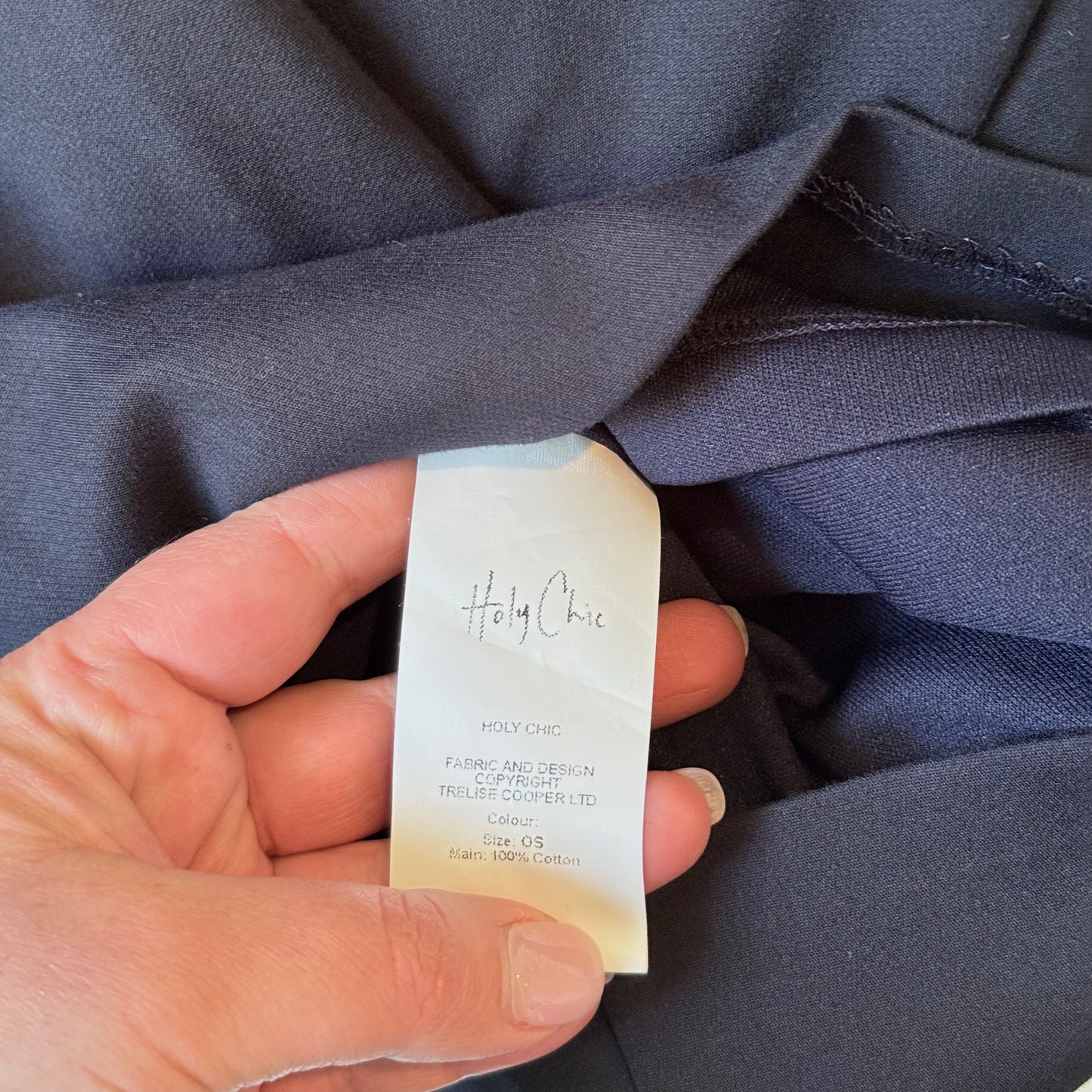 Holy Chic (Trelise Cooper) Black Cotton Pinafore Dress – Size 8