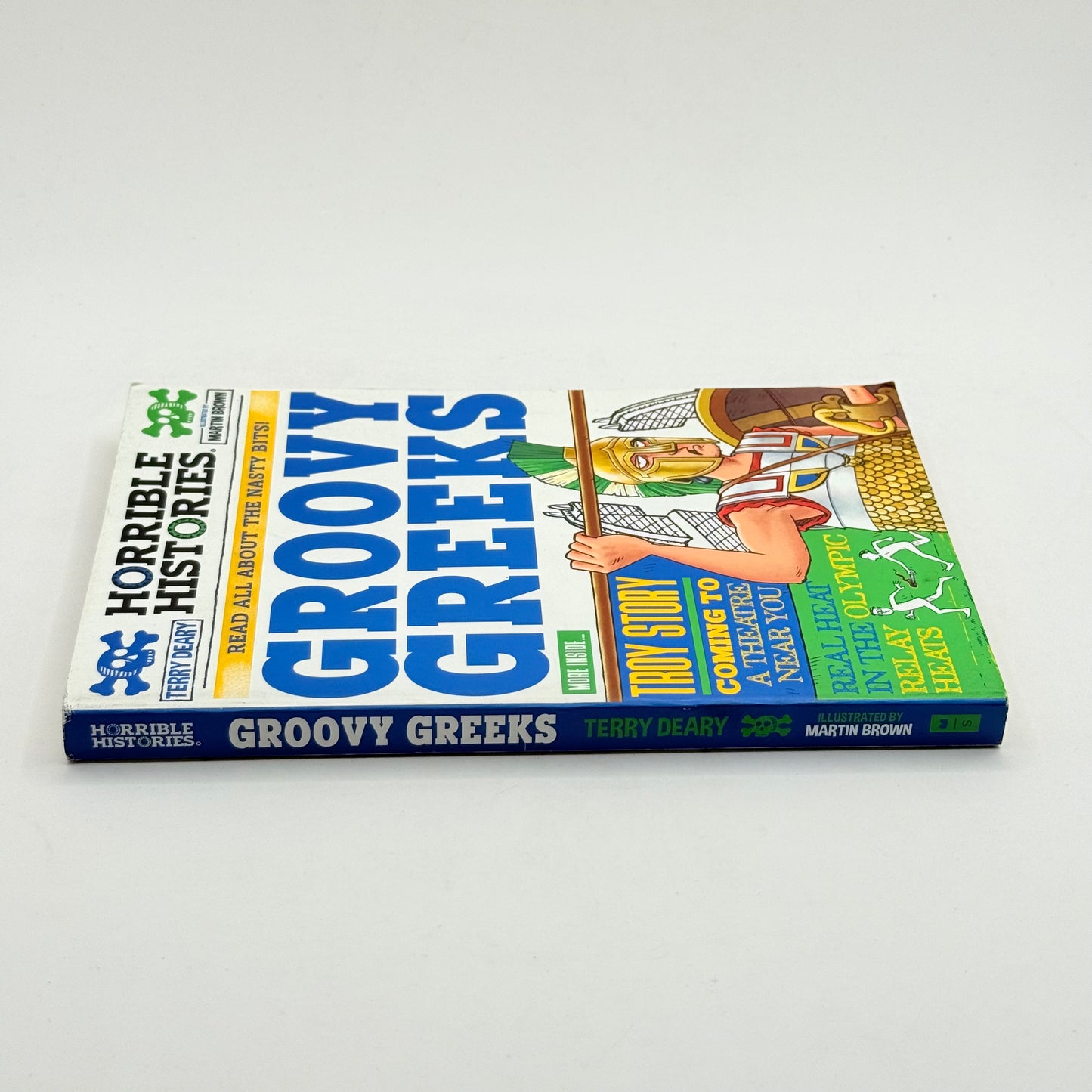 Horrible histories groovy greeks by terry deary and martin brown - print books condition: used - whatās new printed