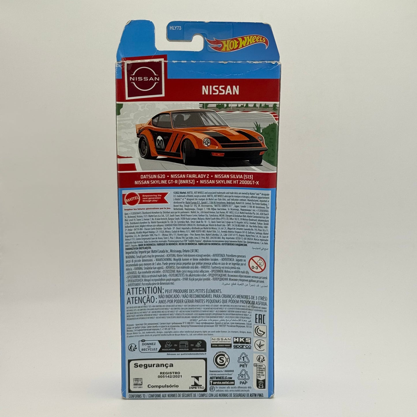 Hot wheels 5‑car pack – nissan legends - toy cars toys