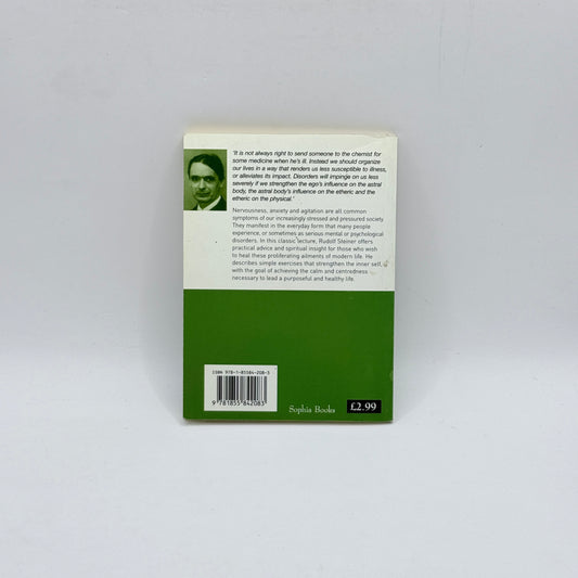 How to Cure Nervousness by Rudolf Steiner