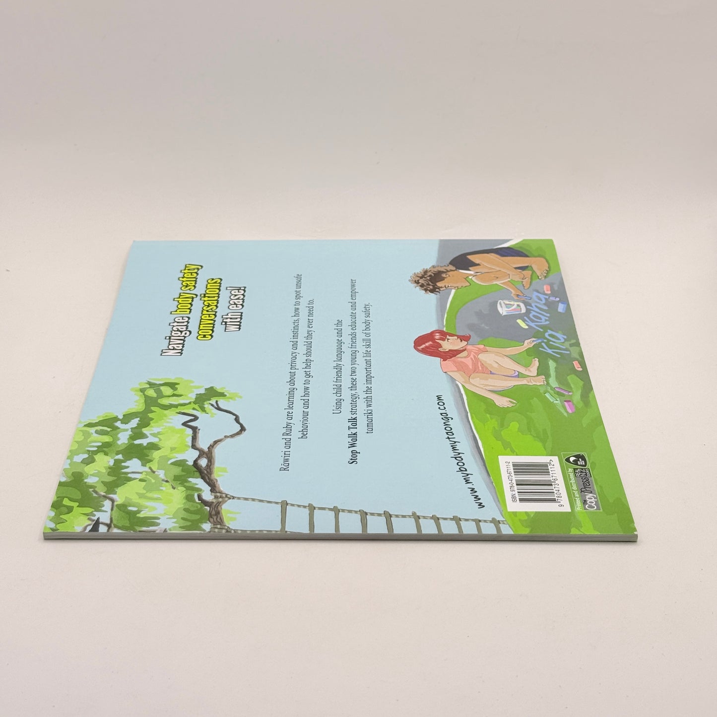 My Body My Taonga written by Rosalind Harrison and illustrated by Suzanne Simpson