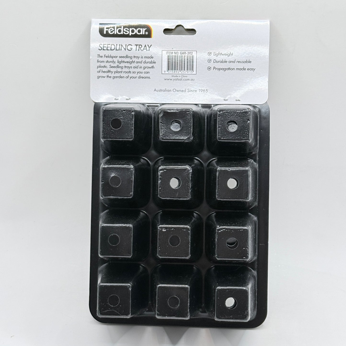 Feldspar 12 Pod Seedling Trays (3 Pack)
