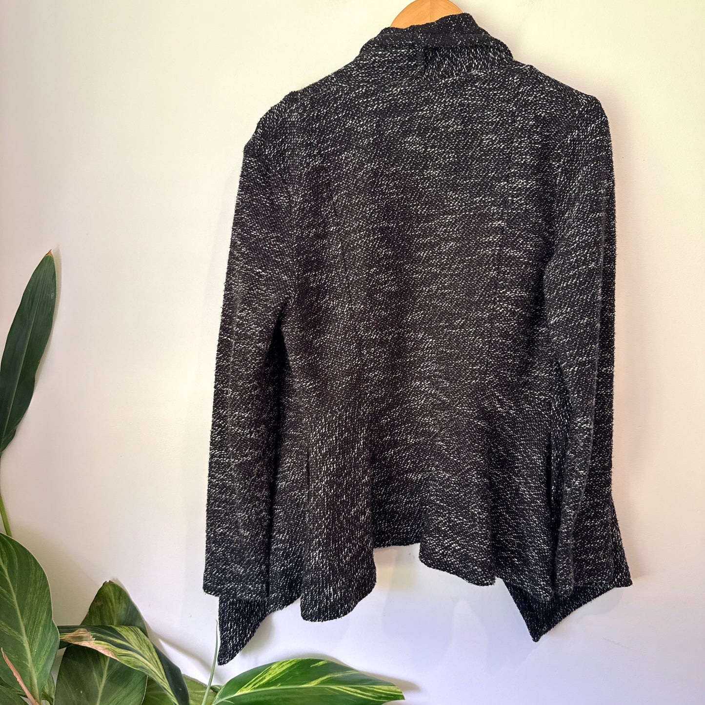 BNCI Size L Drape Front Blazer