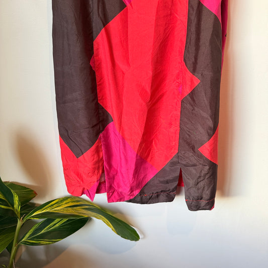 Kookai Size 38 Colorblock Bodycon Sleeveless Stretch Dress