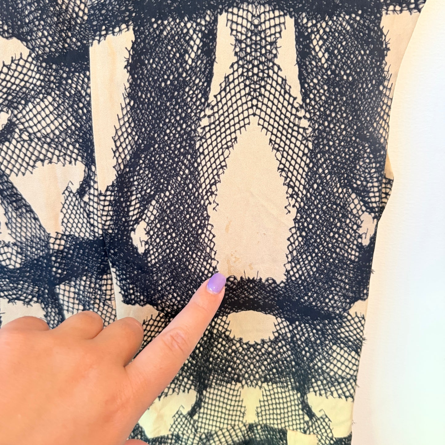 Country Road 100% Silk Ruched Midi Dress – Size 12