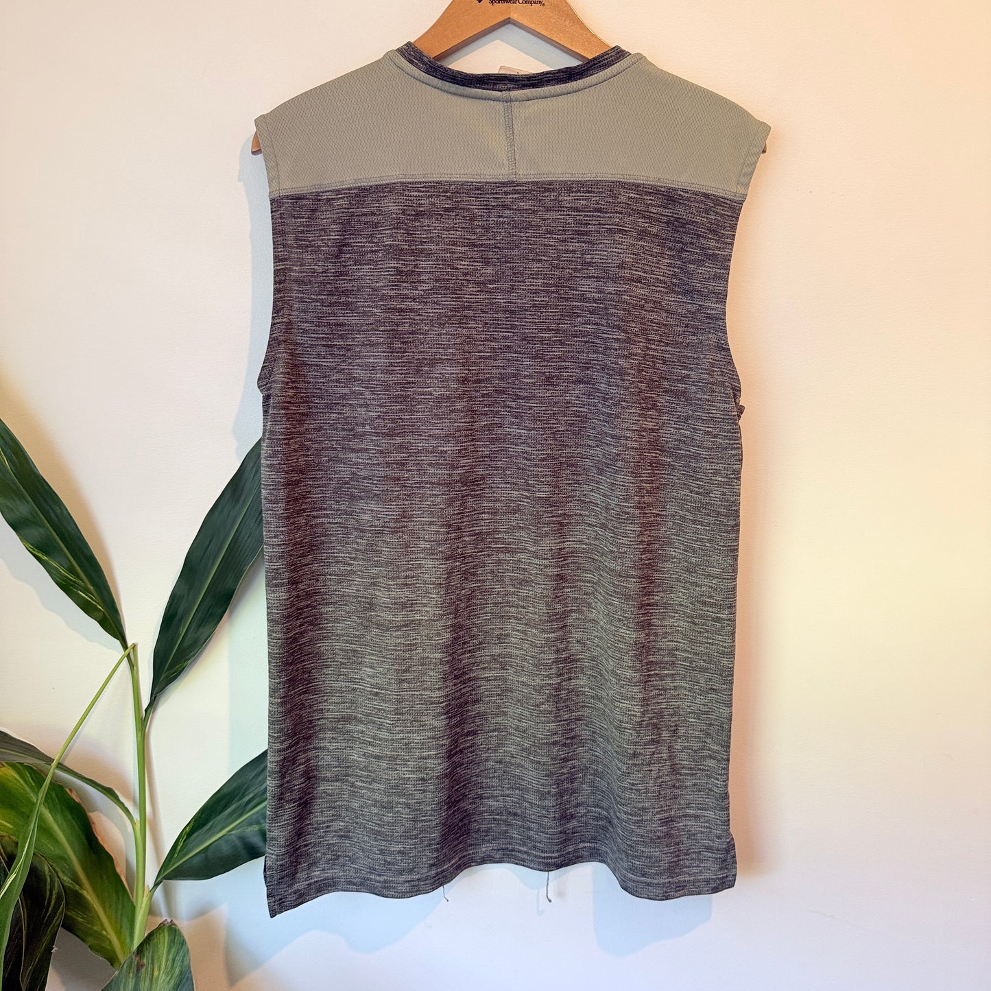 Active Intent Sleeveless Performance Top Olive Green – L