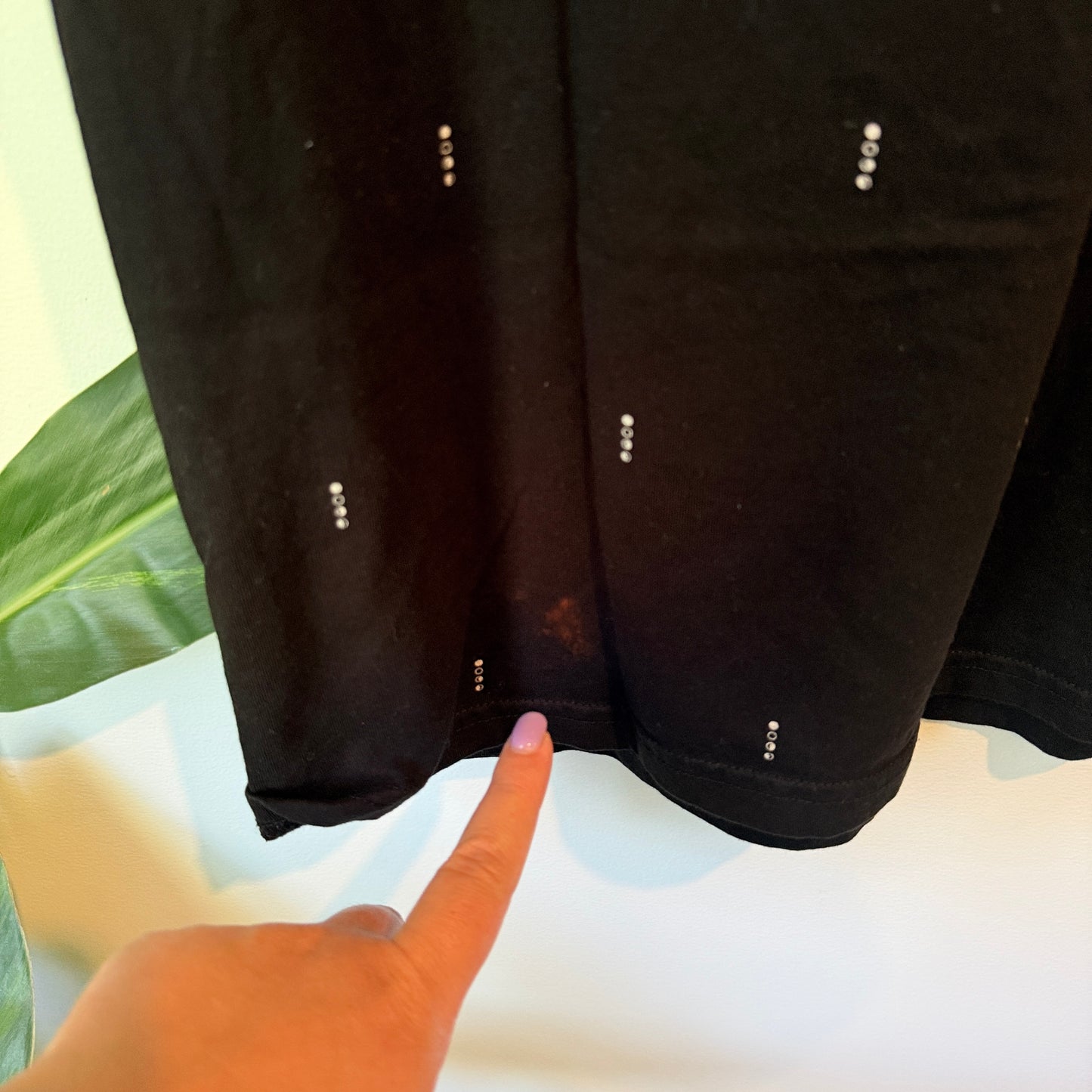 Anko Longline T-Shirt Black – L