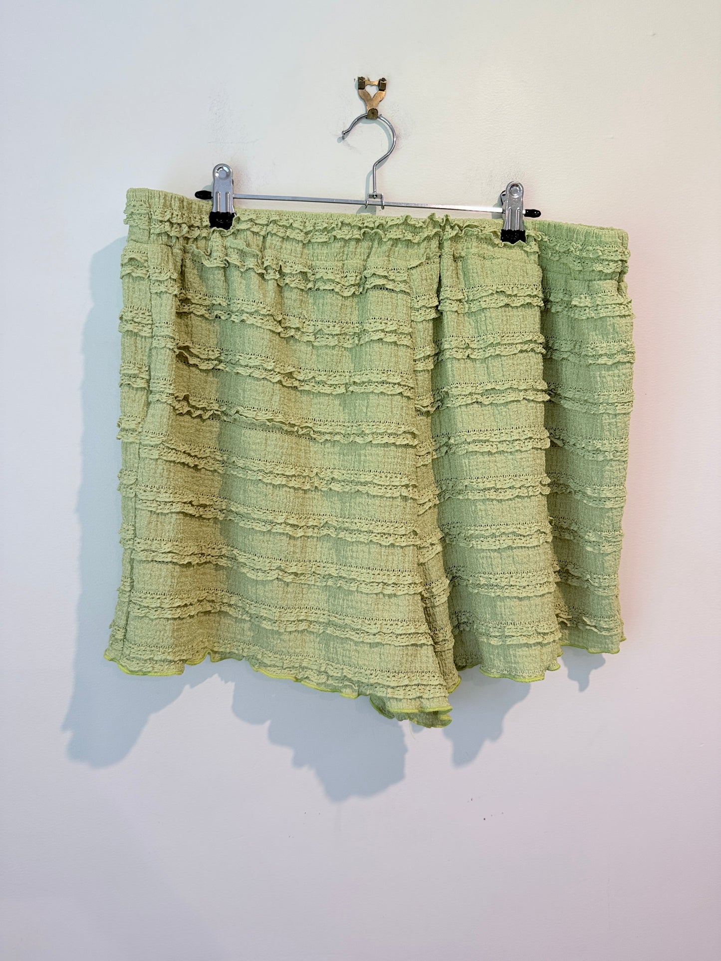 Shein Curve Size 3XL Ruffled Shorts